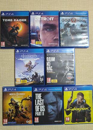 Комплект топ-ігор для ps4 (8 шт.) 2