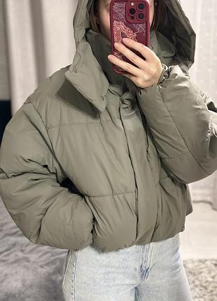 Утеплена водонепроникна куртка zara