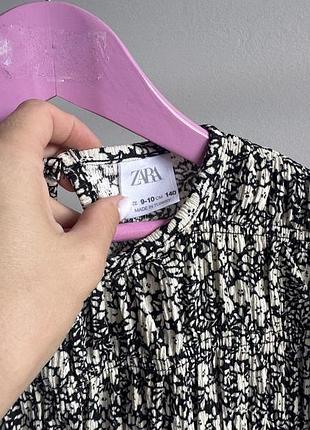 Блузка в квіти zara 2