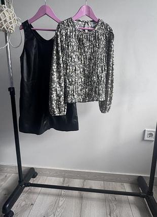 Блузка в квіти zara 9