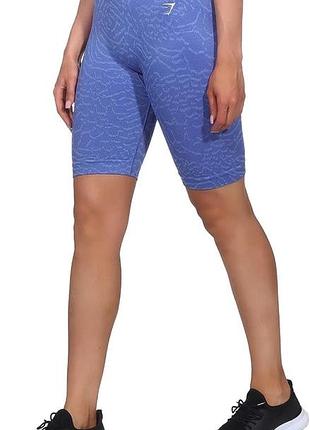 Gymshark animal adapt   женские спортивные-беговые шорты/велосипедки