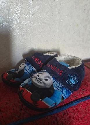 Капці дитячі thomas & friends сині з томасом