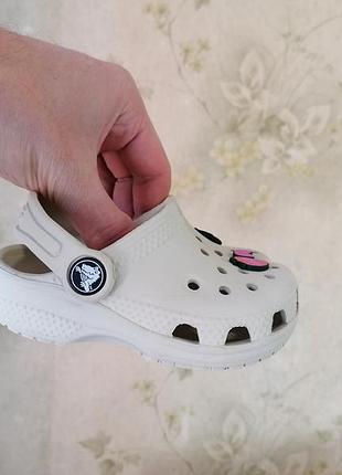 Сабо crocs размер с 6 на стопу 13 см (22-23р)