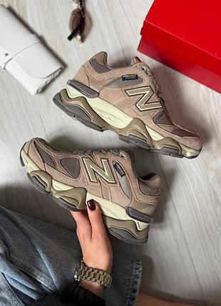 Термо new balance 9060 brown cordura