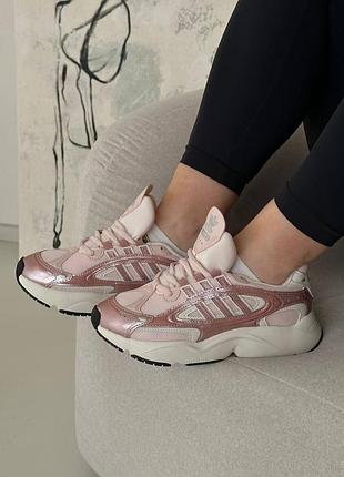 Adidas ozmillen pink white 6