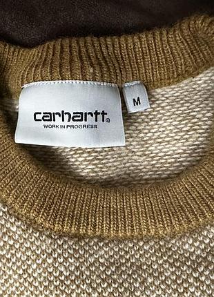 Светр чоловічий carhartt бежевий 2
