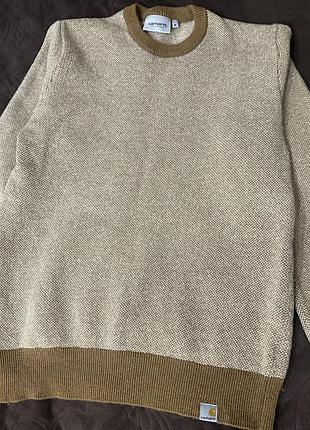 Светр чоловічий carhartt бежевий