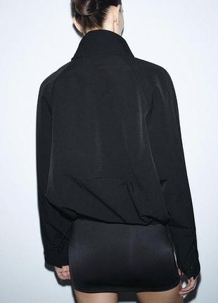 Куртка-бомбер оверсайз  zara 4