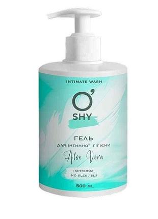 Гель для интимной гигиены 500мл aloe vera тм oshy