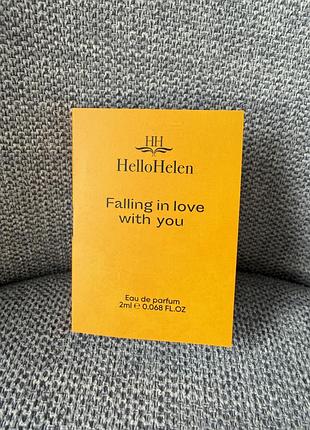Парфюм hellohelen falling in love with you 2 мл