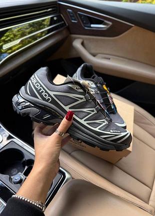 Salomon xt-6 grey gore-tex
