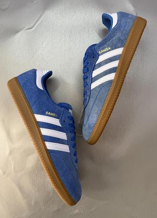 Кросівки adidas samba blue 4