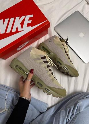 Nike air max 95 sneakerboot beige 3