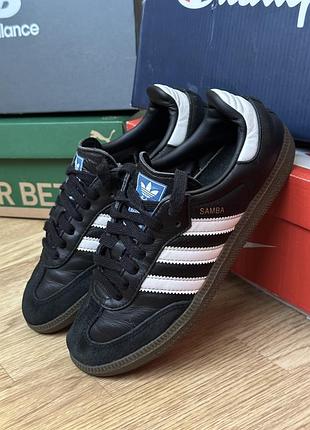 Кросівки adidas samba og чорні, розмір 37