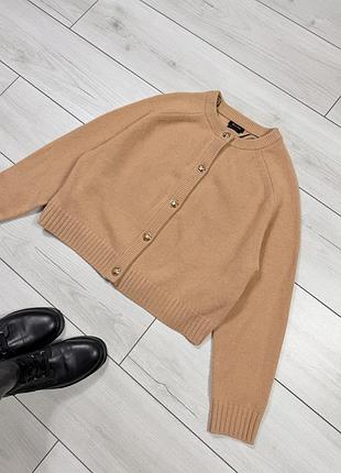 Вовняний кардиган massimo dutti р.s 3