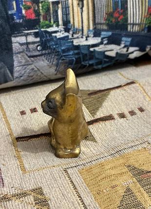 Продам фигурку котика (латунь) 2