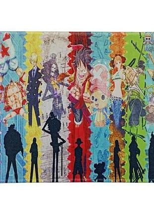 Килимок для мишки 250x210мм аніме one piece, антиковзна основа тм gerlax