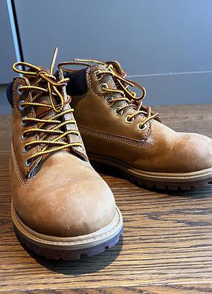 Черевики унісекс timberland classic, коричневі