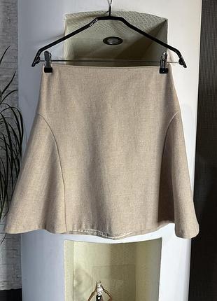 ⚜️♥️ massimo dutti, вовна , альпака, легка спідниця
