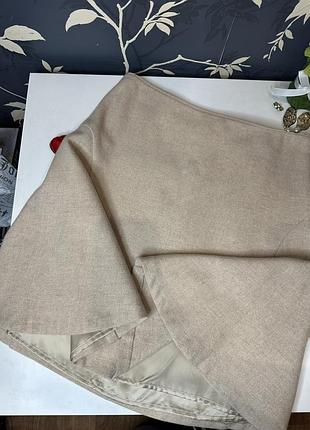 ⚜️♥️ massimo dutti, вовна , альпака, легка спідниця 4