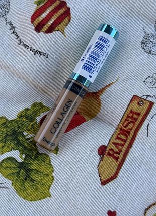 Продам зволожувальний корейський консилер enough collagen cover tip concealer у найсвітлішому відтінку — 01 light beige.