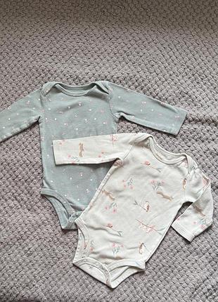 Боді для дівчаток carter’s, 6 місяців, 2 шт.