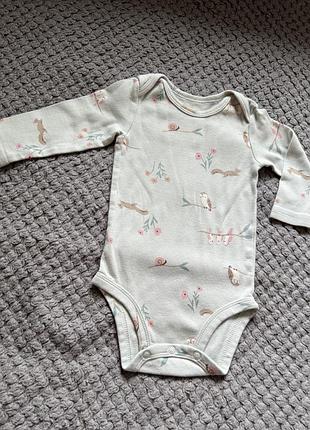 Боді для дівчаток carter’s, 6 місяців, 2 шт. 2
