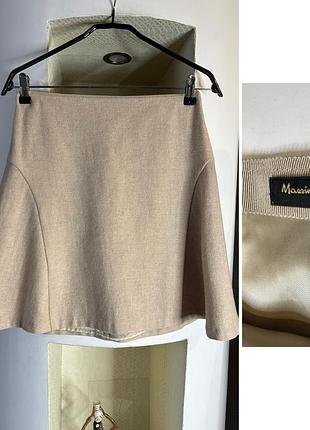 ⚜️♥️ massimo dutti, вовна , альпака, легка спідниця 10