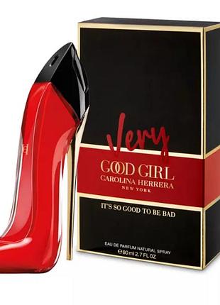 Жіноча парфумована вода carolina herrera very good girl 80 мл