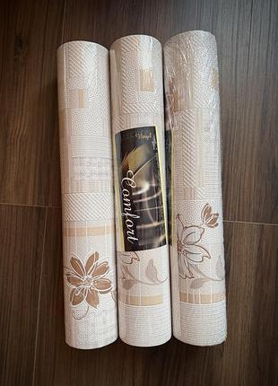 Шпалери comfort з квітковим візерунком, 3 рулони