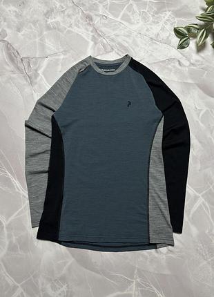 Лонгслів peak performance multi 180 merino wool вовна мериноса