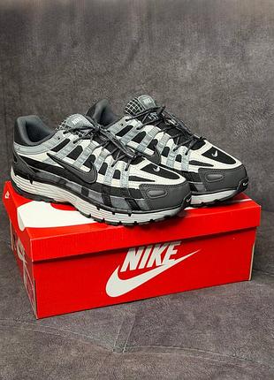 Nike p-6000 black grey 2