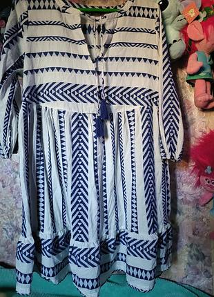 Шикарное платье 👗 этнический стиль узоры