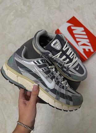 Nike p-6000 gore-tex grey green 5