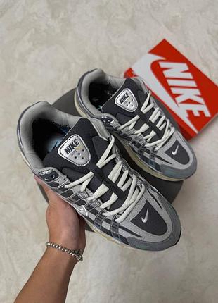 Nike p-6000 gore-tex grey green 6