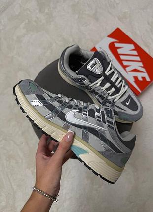 Nike p-6000 gore-tex grey green 7