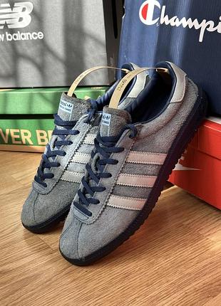 Кросівки adidas bermuda, розмір 42, замша, сині