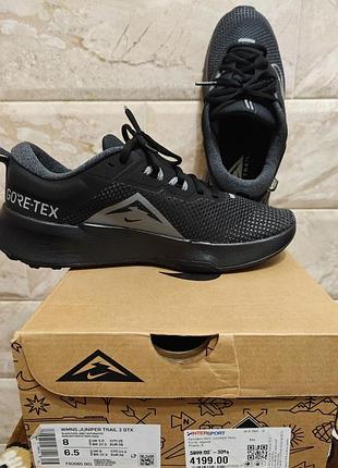 Кроссовки nike juniper trail 2 gore-tex black 2