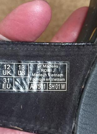 Сандалі дитячі dr.martens р.31. оригінал 10