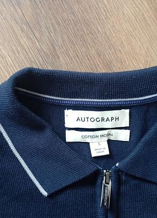 Брендова кофта поло autograph. 7