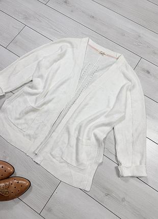 Кардиган white stuff котон льон р.2-3xl 3