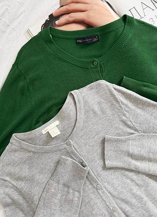 Кардиган з бавовни h&m 7