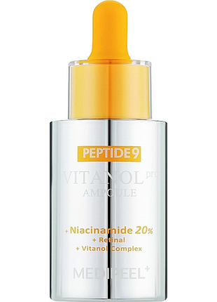 Сироватка антивікова з ніацинамідом 20% peptide 9 vitanol ampoule pro medi-peel 30 мл