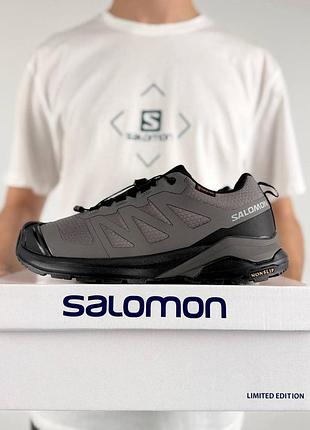 Мужские кроссовки salomon x-adventure 1948x taupe black