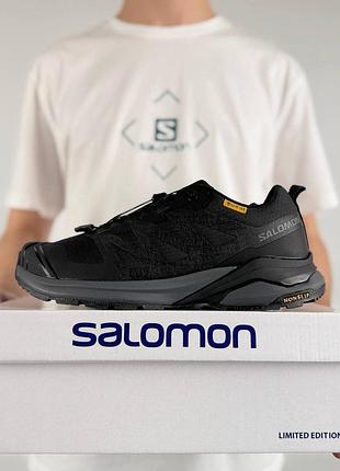 Мужские кроссовки salomon x-adventure 1948x black grey