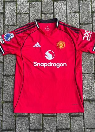 Футбольная джерси adidas manchester united 24/25 home snapdragon