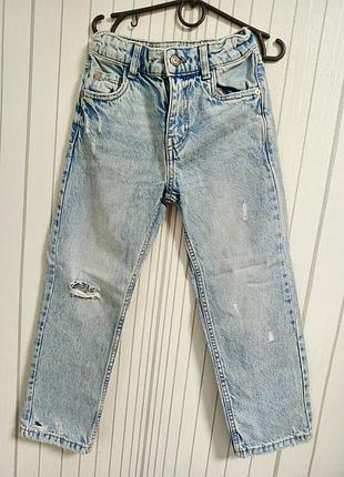 Джинси zara 128-134