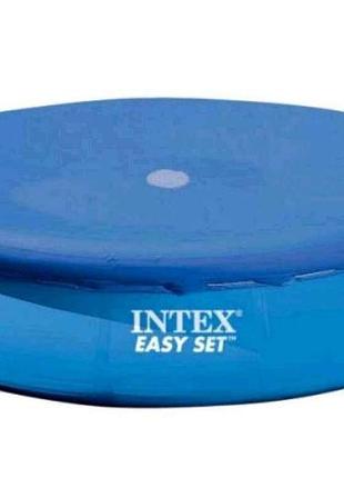 Тент для басейнів діаметром 244см арт.28020 тм intex