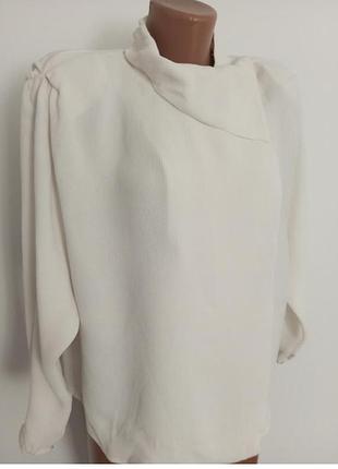 Блузка massimo dutti  на запах 2
