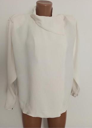 Блузка massimo dutti  на запах